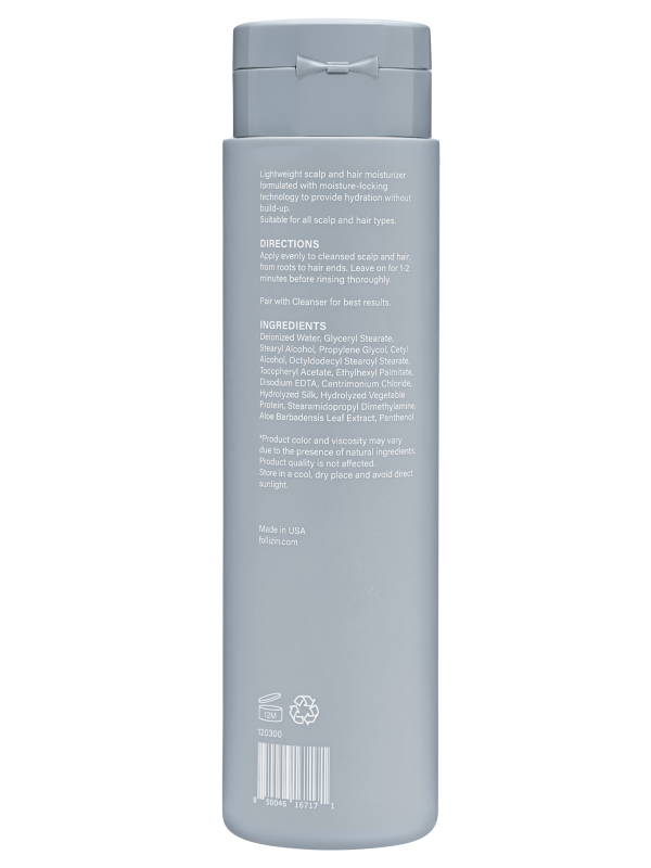 Follizin The Moisturizer 300ml | Silicones & Parabens Free